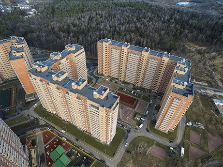 возведение жилых комплексов