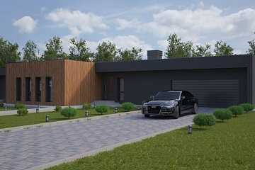 Сколько стоит одноэтажный дом из газобетона Bonolit 280 м2?